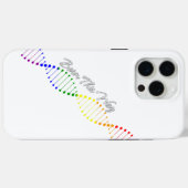 Geborene DNA-Rainbow-Gleichheit Case-Mate iPhone Hülle (Rückseite (Horizontal))