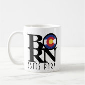 GEBORENE Estes Park 11oz Kaffeetasse (Links)