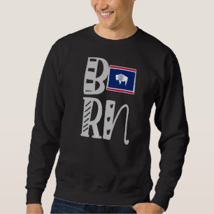 Geborene Fälschung von Blockbuchstaben Sweatshirt