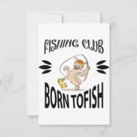 Geborene Fanglizenz des Fischereiklubs (Registrier