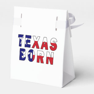 Geborene Flagge von Texas Geschenkschachtel
