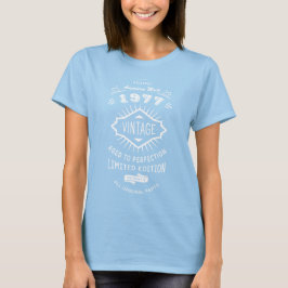 Geborene Geburtstagspartei 1977 oder jedes Jahr Vi T-Shirt