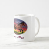 Geborene Gratiskunst Kaffeetasse (VorderseiteRechts)