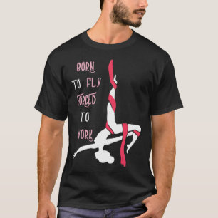 Geborene Luft zum Fliegen des Luftkreises Lyra Air T-Shirt