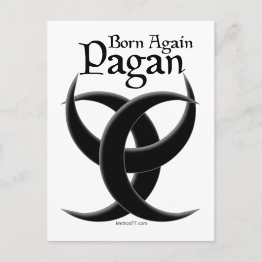 Geborene Pagan Postkarte (Vorderseite)
