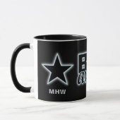 Geborene Phantastische benutzerdefinierte Monogram Tasse (Links)