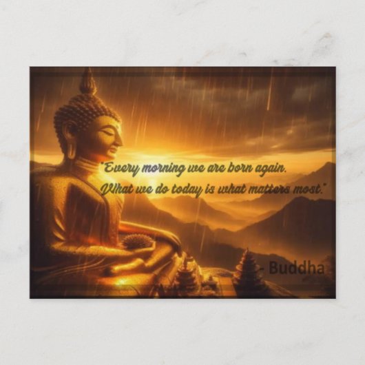 Geborene Postkarte (Vorderseite)