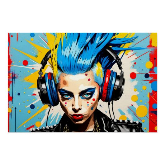 GEBORENE ROCKS AUF DIESE WEISE 4 POSTER (Vorderseite)