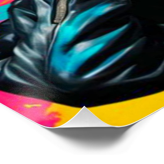 GEBORENE ROCKS POSTER (Ecke)