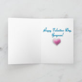 Geborene schöne Valentinstagkarte Feiertagskarte (Innenseite)