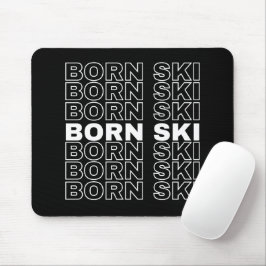 geborene Skikobuchkonstruktion Mousepad