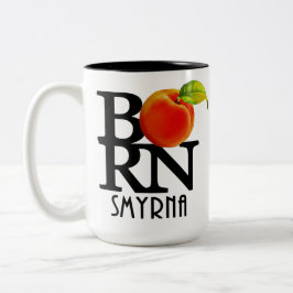 GEBORENE Smyrna Georgia 15 oz Zweifarbige Tasse