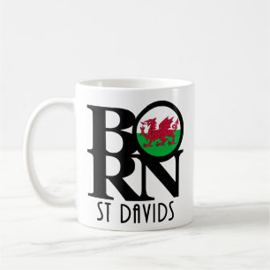 GEBORENE St Davids 11oz Kaffeetasse