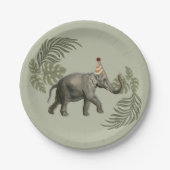 Geborene Teller von Be Wild Birthday Paper (Vorderseite)