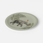 Geborene Teller von Be Wild Birthday Paper (Schrägansicht)