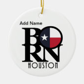 GEBORENE Texas - individuelle Ornamente (Vorne)