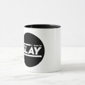 Geborene Typografie Tasse (Zentrum)