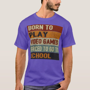 Geborene Videospiele T-Shirt