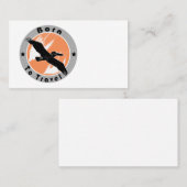 Geborene Visitenkarte (Vorne/Hinten)