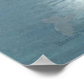 Geborene von Wasser und Geist Poster (Ecke)