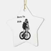 Geborene Weihnachtsgeschenke Keramik Ornament (Links)
