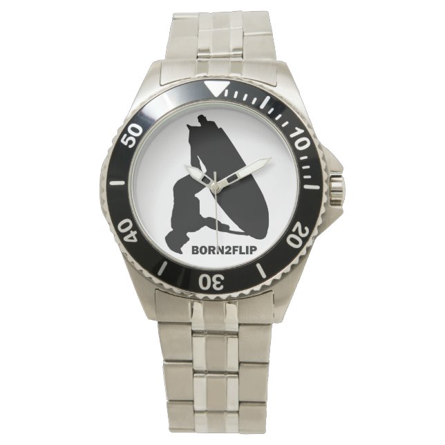 Geborenen 2 Gedreht Jet Ski Watch Armbanduhr (Vorderseite)