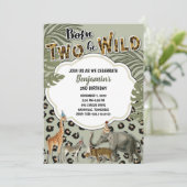 Geborenen Einladung zum Geburtstag (Stehend Vorderseite)