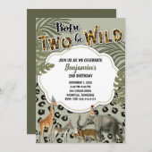 Geborenen Einladung zum Geburtstag (Vorne/Hinten)