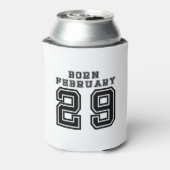 Geborener 29. Februar Dosenkühler (Kanne Rückseite)