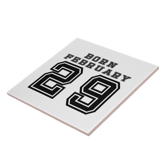 Geborener 29. Februar Fliese (Seite)