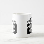 Geborener 29. Februar Kaffeetasse (Mittel)