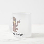 Geborener Affe Mattglastasse (Vorderseite Links)