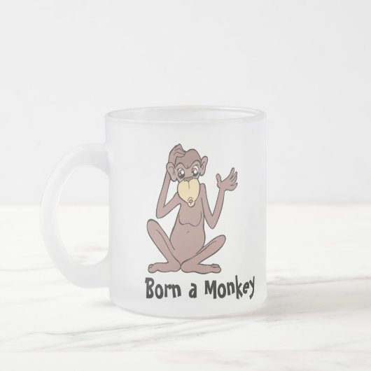 Geborener Affe Mattglastasse (Links)