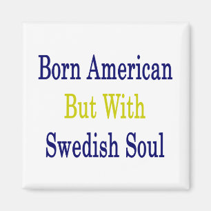 Geborener Amerikaner aber mit schwedischem Soul Magnet