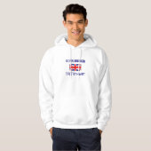 Geborener Amerikaner, Brite auswendig Hoodie (Vorne ganz)