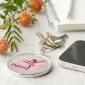 Geborener Dance-Schlüsselring | Dance fan key ring Schlüsselanhänger (Seite)