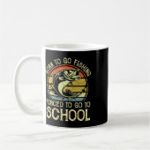 Geborener Fischfang zum Fischfang in der Schule Kaffeetasse (Links)