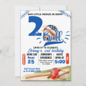 Geborener Geburtstag Einladung (Vorderseite)