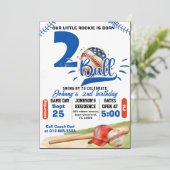 Geborener Geburtstag Einladung (Stehend Vorderseite)