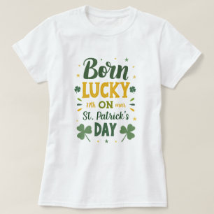 Geborener Geburtstag St Patrick's Day T-Shirt