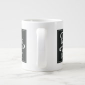 Geborener Gewinn Jumbo-Tasse (Rückseite)