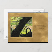 Geborener Gottesdienst Postkarte (Vorne/Hinten)