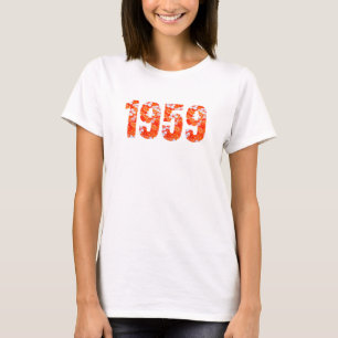 Geborener Hawaiianischer T - Shirt 1959