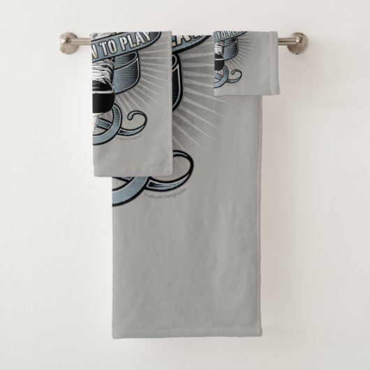 Geborener Hockey II Badhandtuch Set (Insitu)