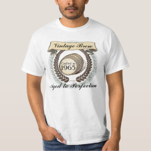 Geborener im Jahre 1965 Vintager Brew, 50. T-Shirt