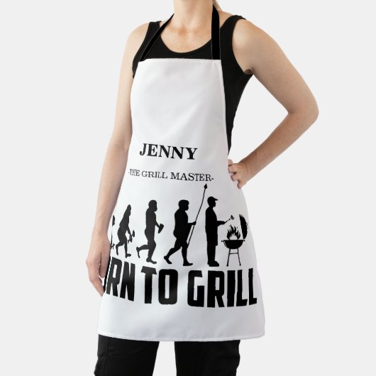 Geborener individuelle Name Schürze (InSitu)