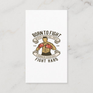 Geborener Kampf Visitenkarte