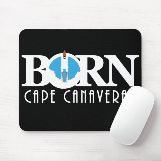 GEBORENER Kap Canaveral Shuttle Mousepad (Mit Mouse)