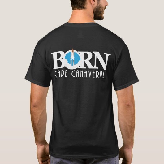 GEBORENER Kap Canaveral T-Shirt (Rückseite)