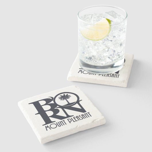 GEBORENER Mount SC Steinuntersetzer (Seitenansicht)